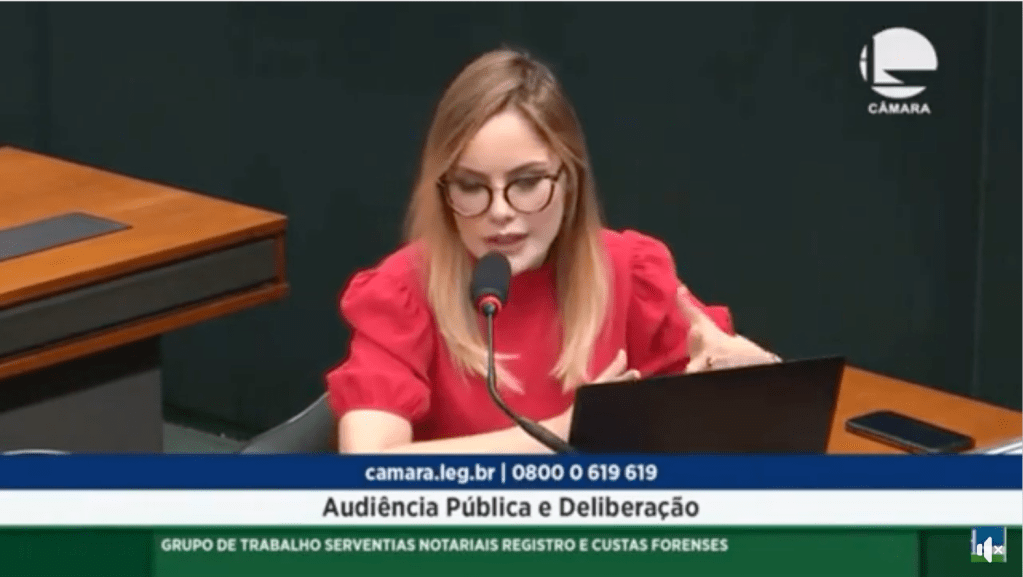 Moema Locatelli Belluzzo participa de audiência pública na Câmara dos&nbsp;Deputados